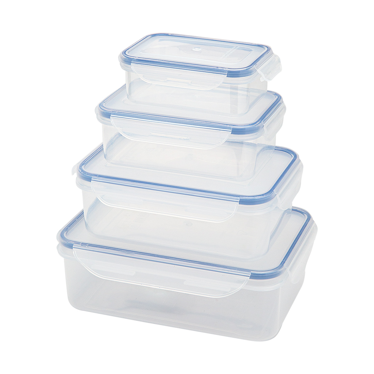 Набор пластиковых контейнеров Bayerhoff (8 предметов), Посуда для хранения, Контейнеры