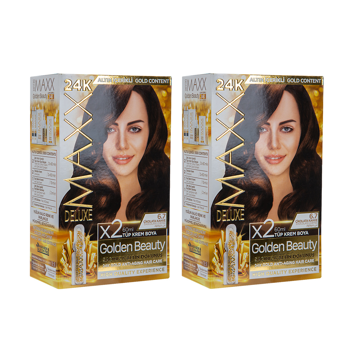Краска для волос Maxx Deluxe Golden Beauty (2 шт.)