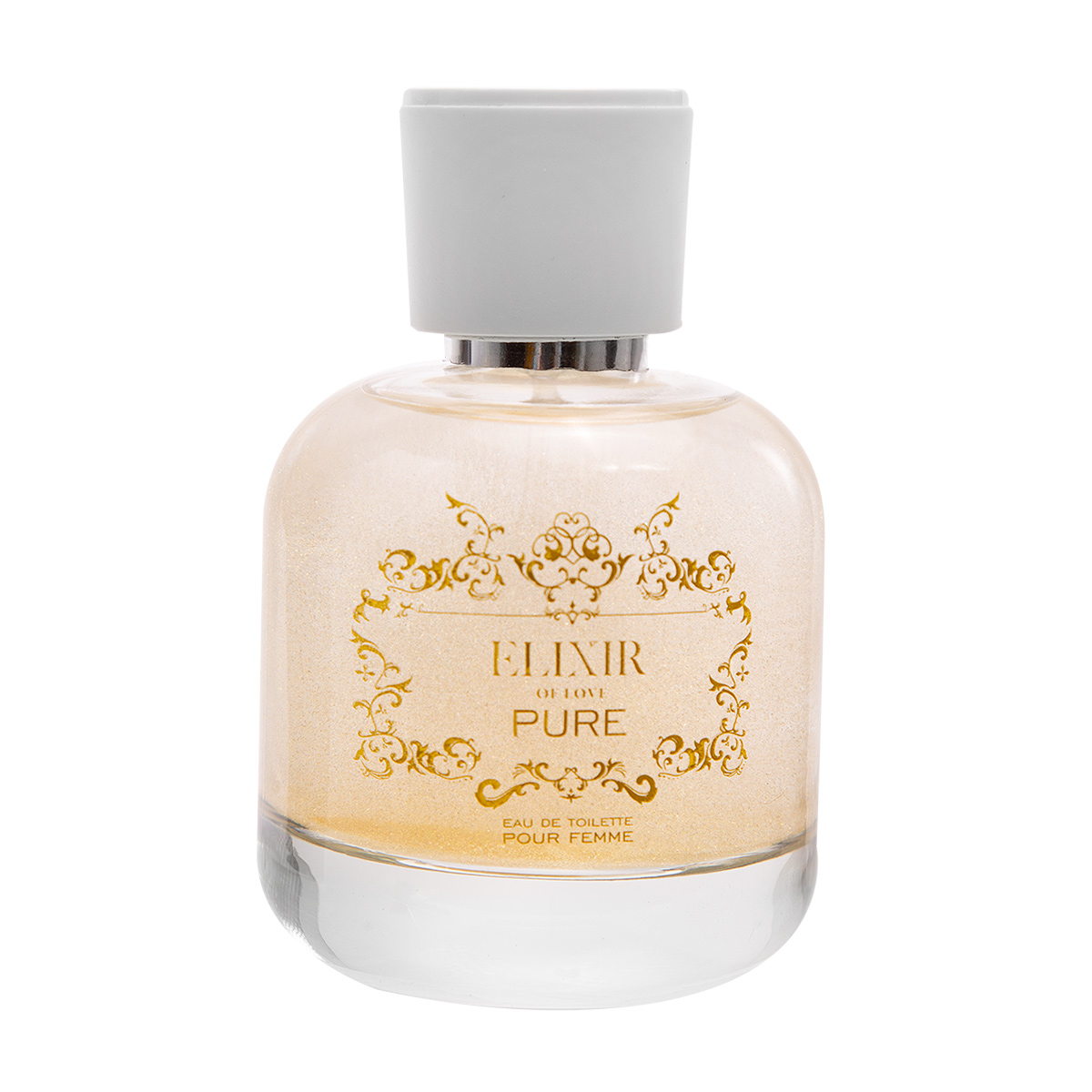 elixir of love набор женского парфюма 2 в 1 с шиммером Набор женского парфюма Elixir с шиммером (3 шт. по 100 мл)