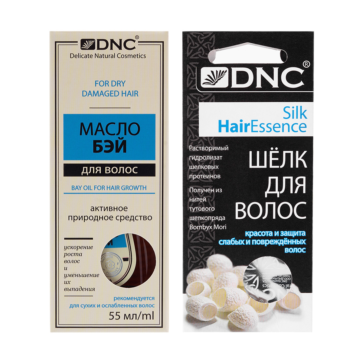 Масло прикорневое DNC стимулирующее рост волос (55 мл) + Подарок шелк для окрашенных волос, Уход за волосами, Масла для волос