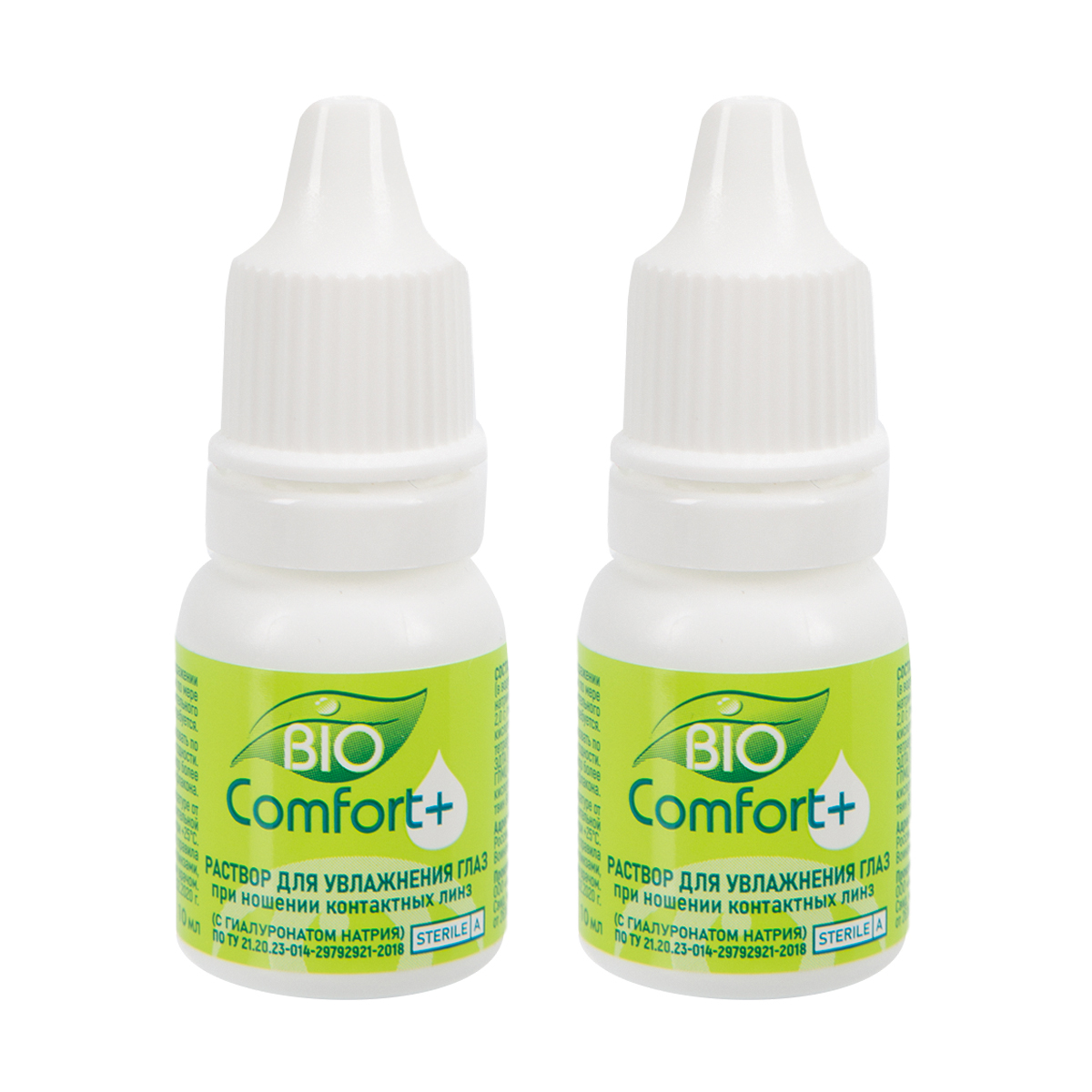 Раствор для увлажнения глаз Bio Comfort + (2 шт. по 10 мл), Изделия медицинского назначения, Оптика