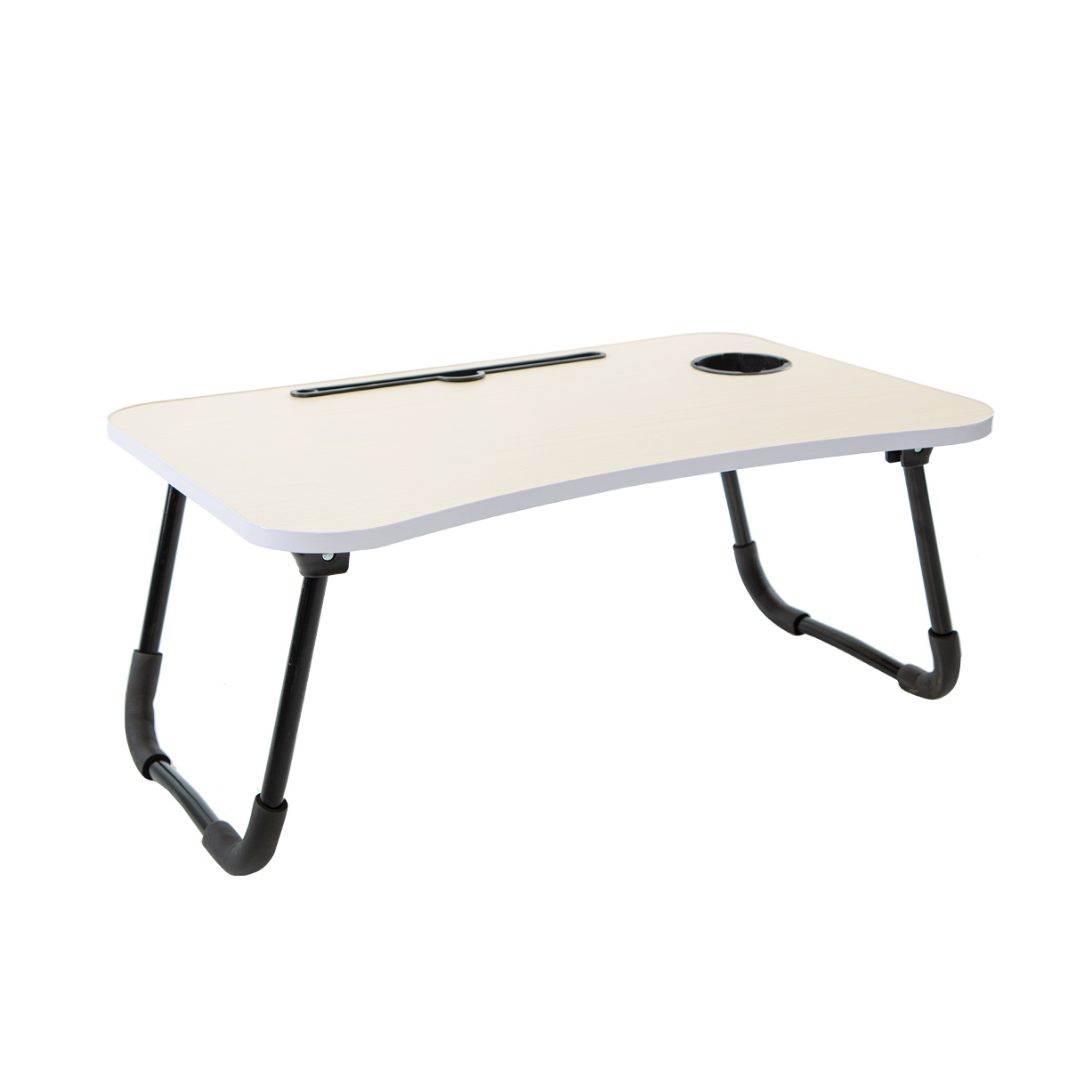 столик поднос для завтрака со складными ножками 50×30×23 см бамбук Столик Domitti со складными ножками