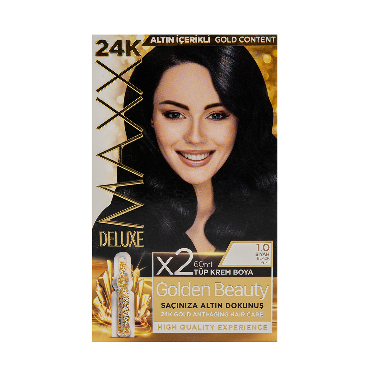 Краска для волос Maxx Deluxe Golden Beauty (1 шт.), Уход за волосами, Средства для окрашивания волос