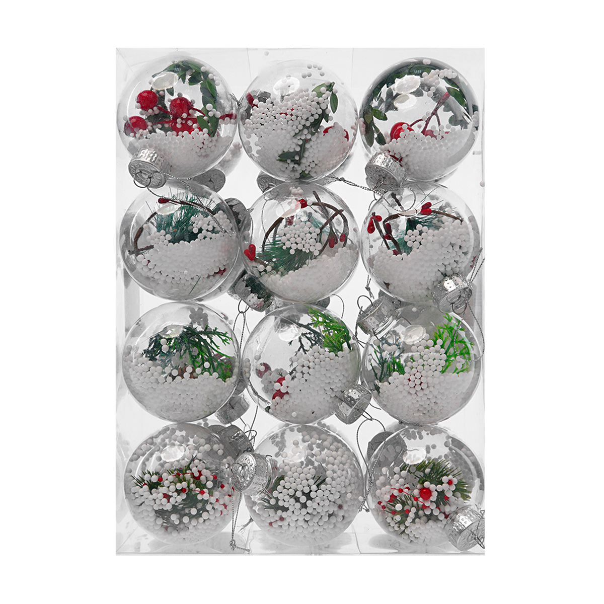 Новогодние елочные шары Domitti, Декор, Новогодний декор