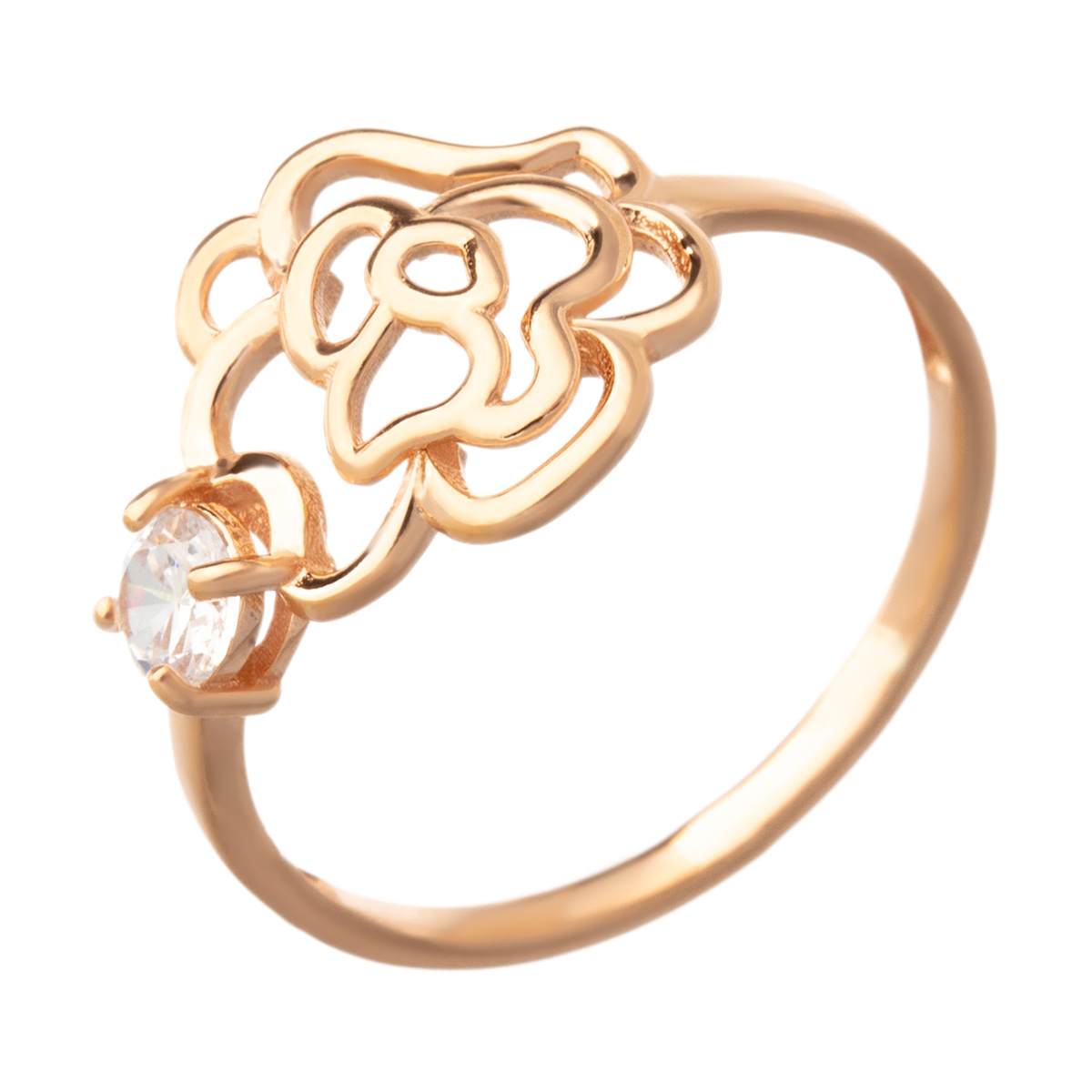 Кольцо «Розовый сад» кольцо diamonele графский сад