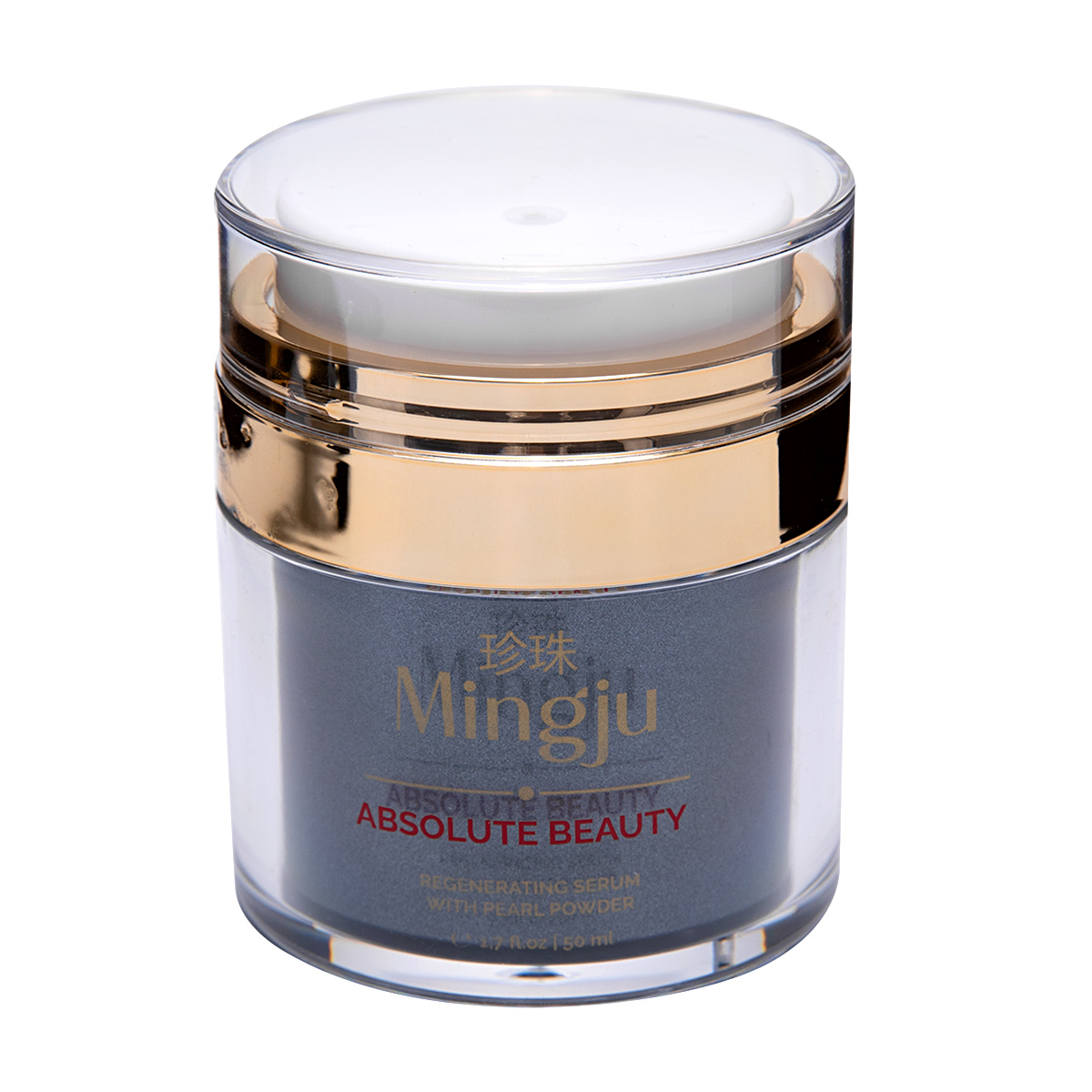 «Абсолютная красота» Mingju с жемчужной пудрой, восстанавливающая сыворотка (50 мл)